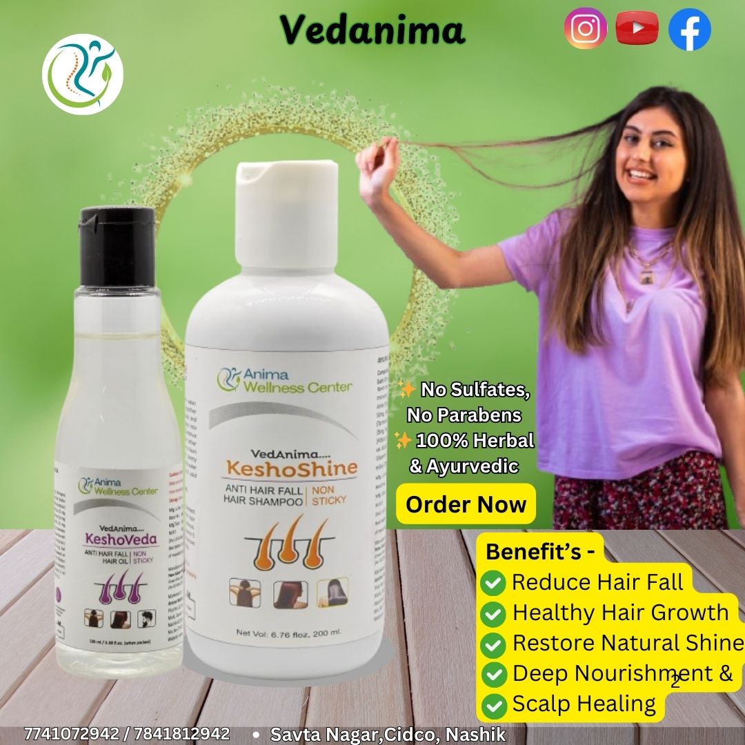 Combo Pack Anti Hair Fall Shampoo & Oil