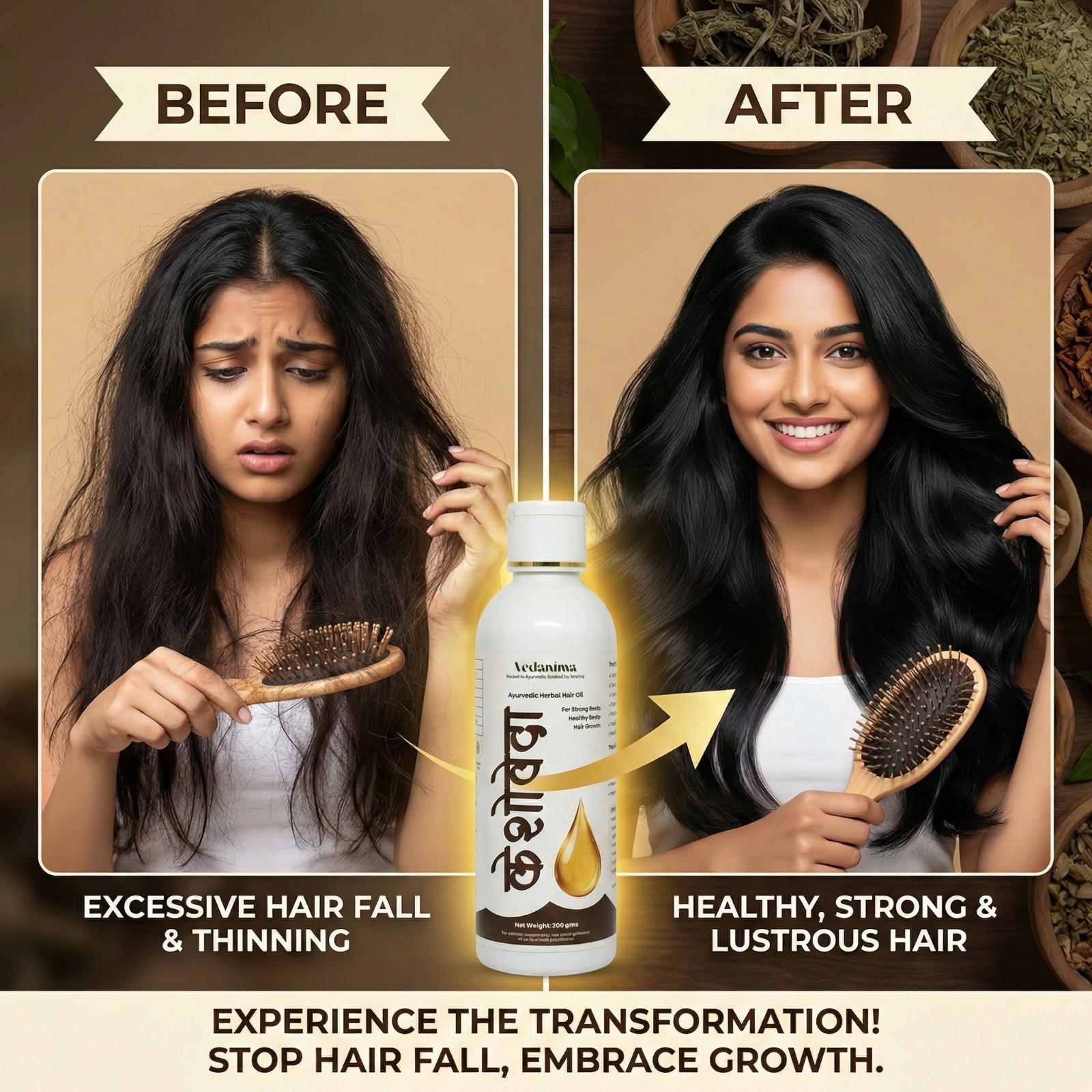 Keshoveda hair oil